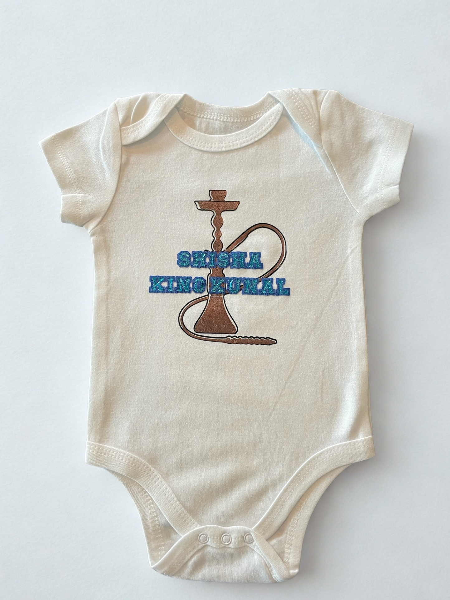“Shisha King” Personalized Baby Romper