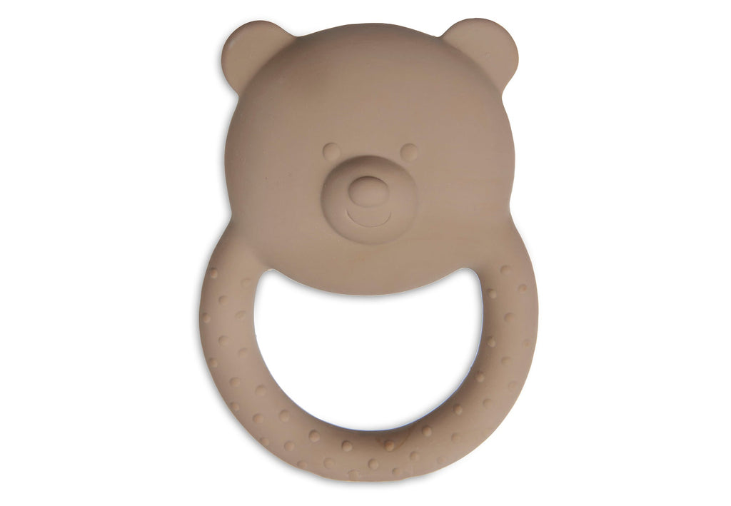 Bijtring Rubber - Teddy Bear Biscuit
