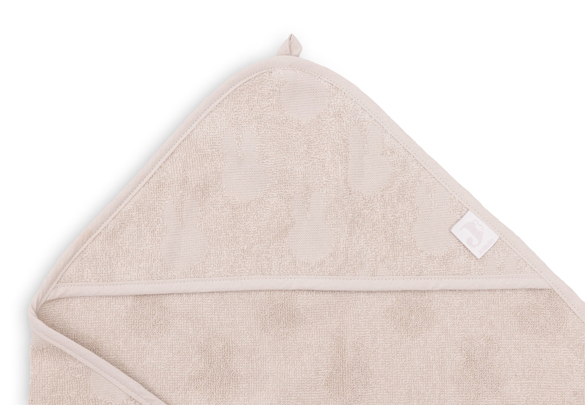 Badcape Badstof - Miffy Jacquard Nougat