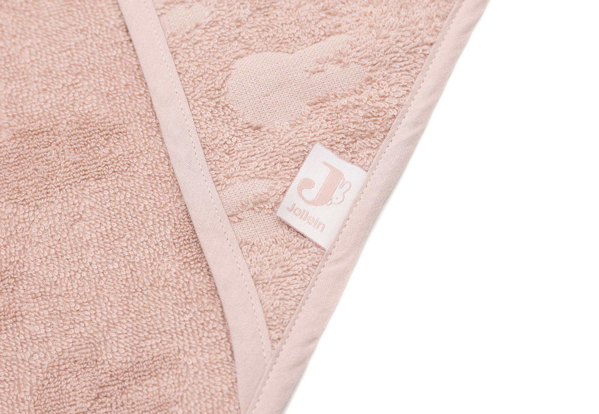 Badcape Badstof - Miffy Jacquard Wild Rose