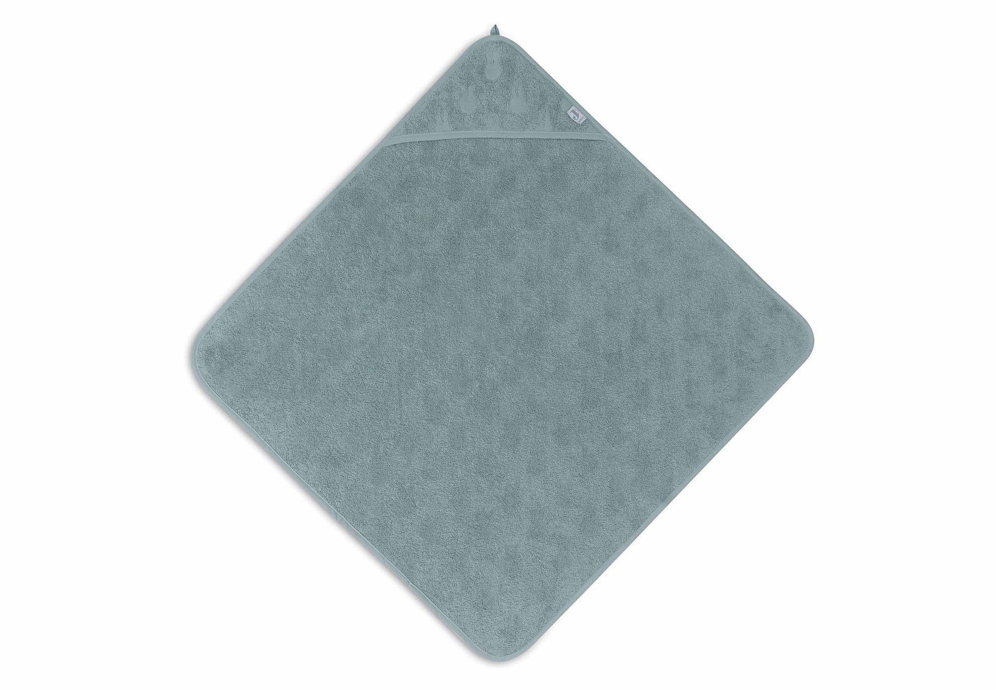 Badcape Badstof - Miffy Jacquard Sea Green