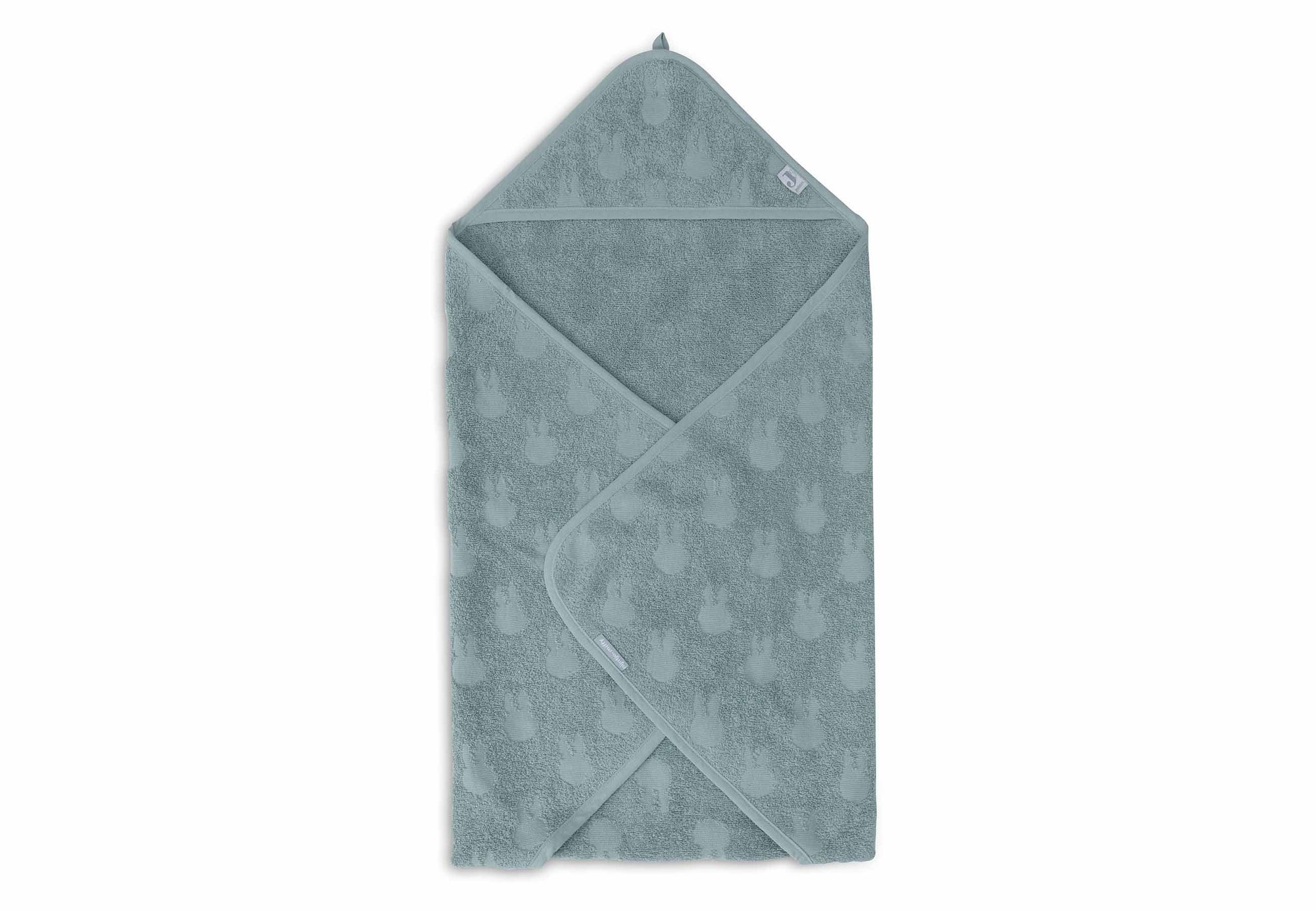 Badcape Badstof - Miffy Jacquard Sea Green