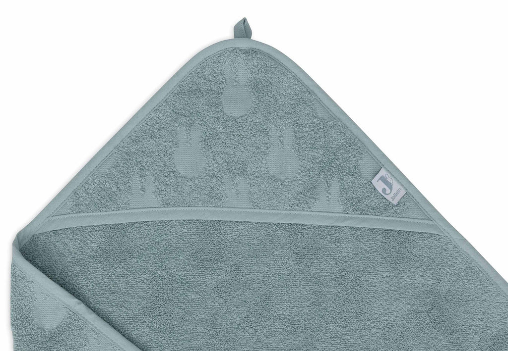 Badcape Badstof - Miffy Jacquard Sea Green