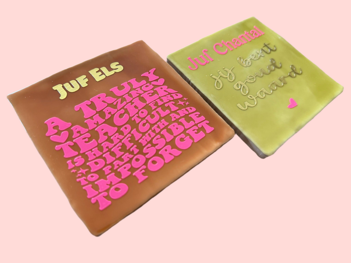 🌸 Thank You Teacher Tile - “A Truly Amazing Teacher”