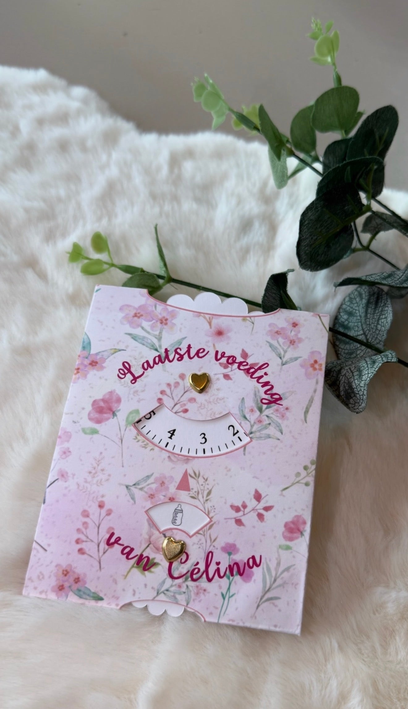 Baby Feeding Reminder Card – “Last Feeding” Standard & Luxury Editions