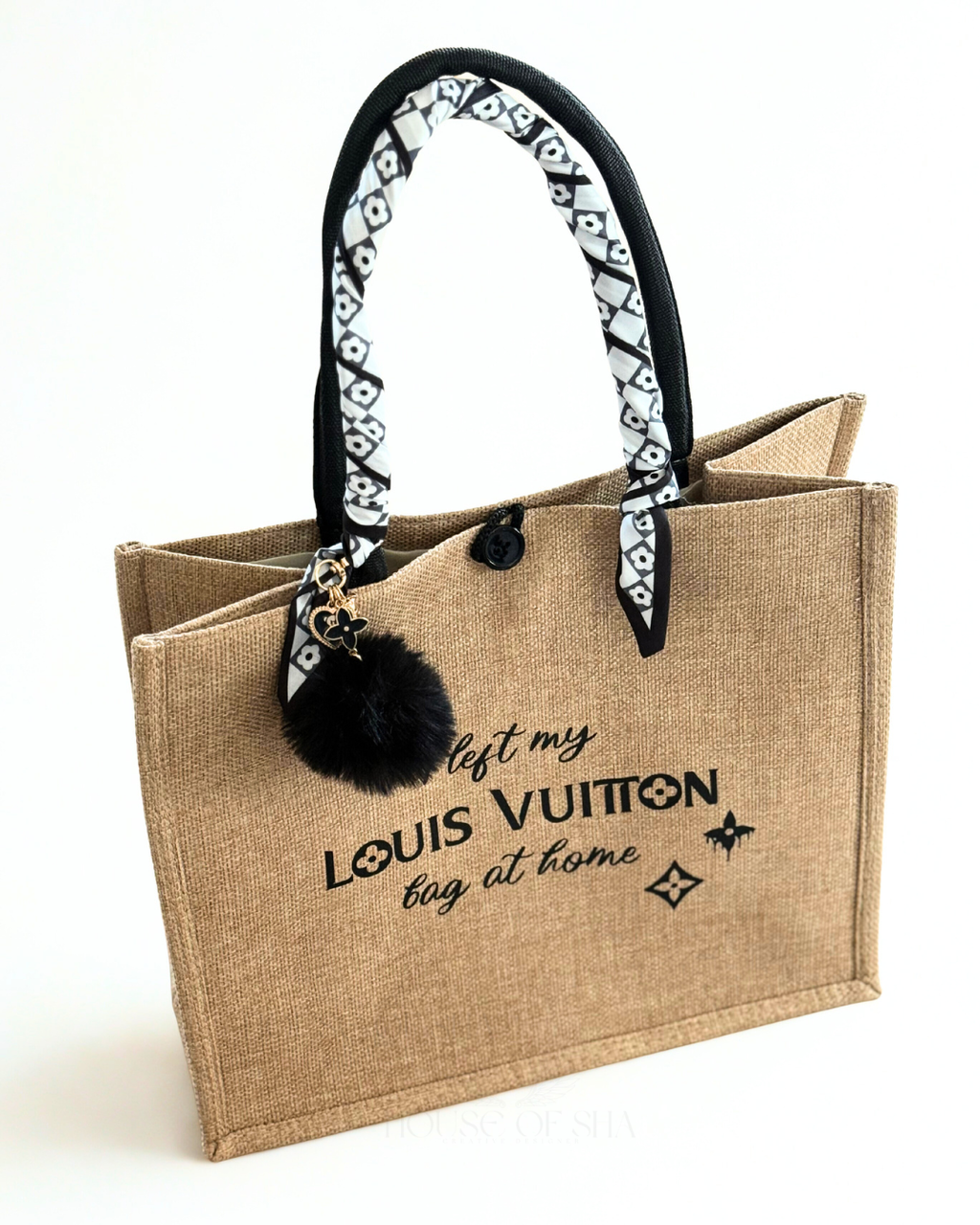 “My Luxury Bag Is at Home” – Styled Tote Collection [LV]
