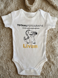📸 Personalized Photography Baby Romper – Custom Name & Logo