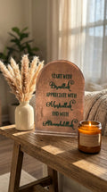 Arched Design Plaque – Bismillah, Mashallah, Alhamdulillah