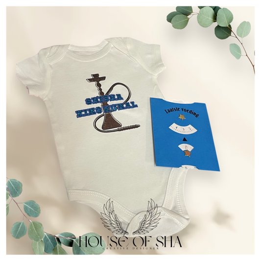“Shisha King” Personalized Baby Romper